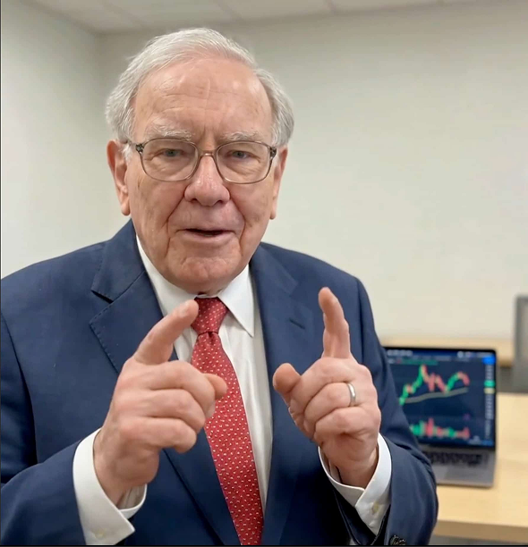 Warren Buffett speaking about an investment platform